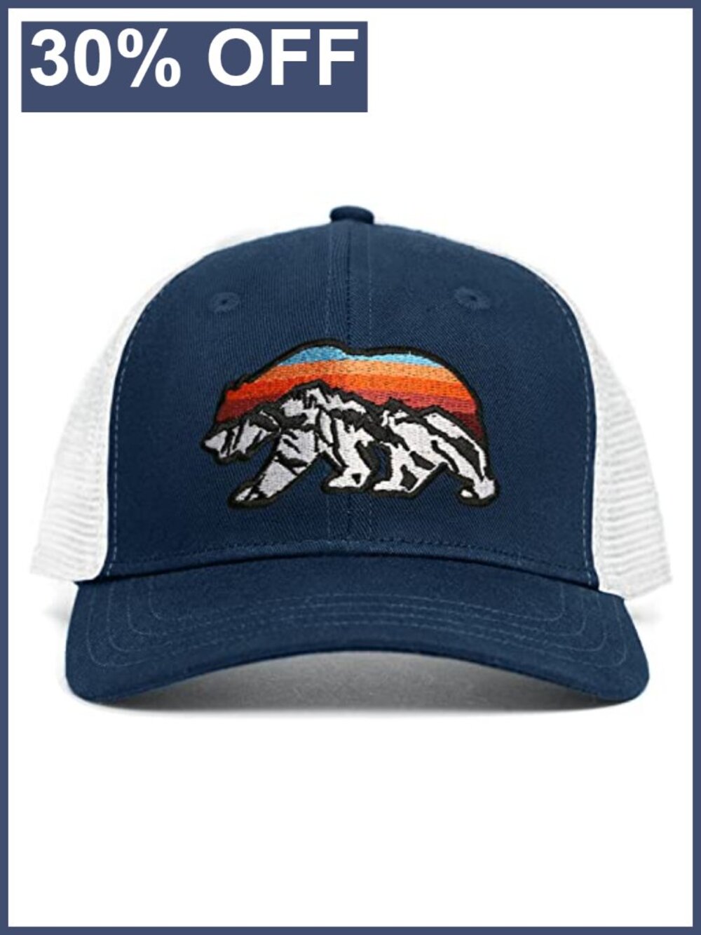 Trucker Hat Snapback Cap Outdoor Hiking Fishing Adjustable Mesh